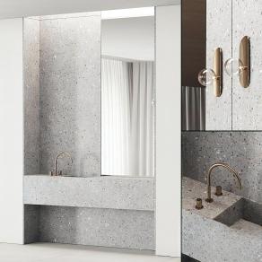 现代洗手台 镜柜